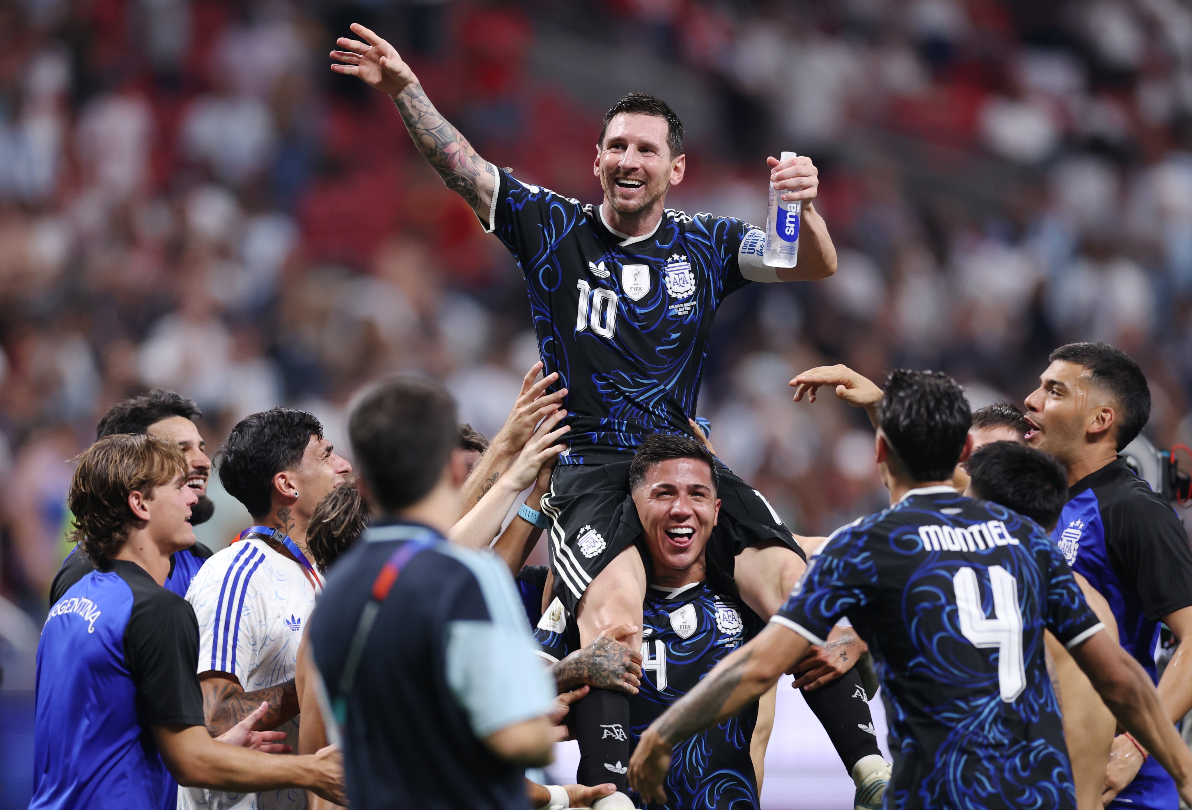 Lionel Messi wageze ku mukino wa nyuma w'igikombe cy'Isi amaze gukina imikino 1,163