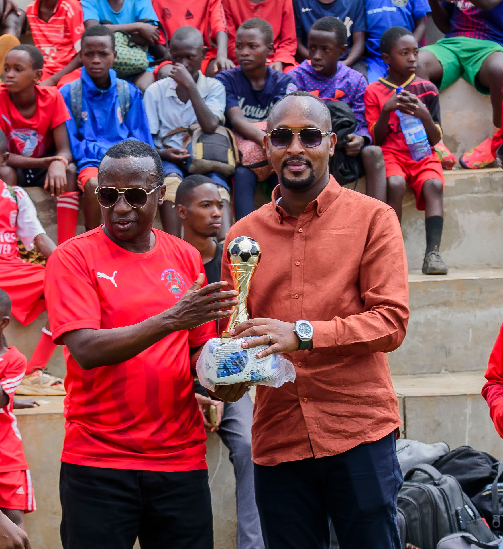 Hadji Rutikanga Hassan Vis Perezida wa IFA ari kumwe na Desire ushyinzwe Amarushanwa muri Ferwafa 