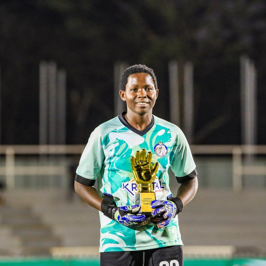 Umuzamu wa Kawempe Muslim Ladies WFC niwe wabaye umuzamu w'irushanwa yatsinzwe igitego kimwe gusa 