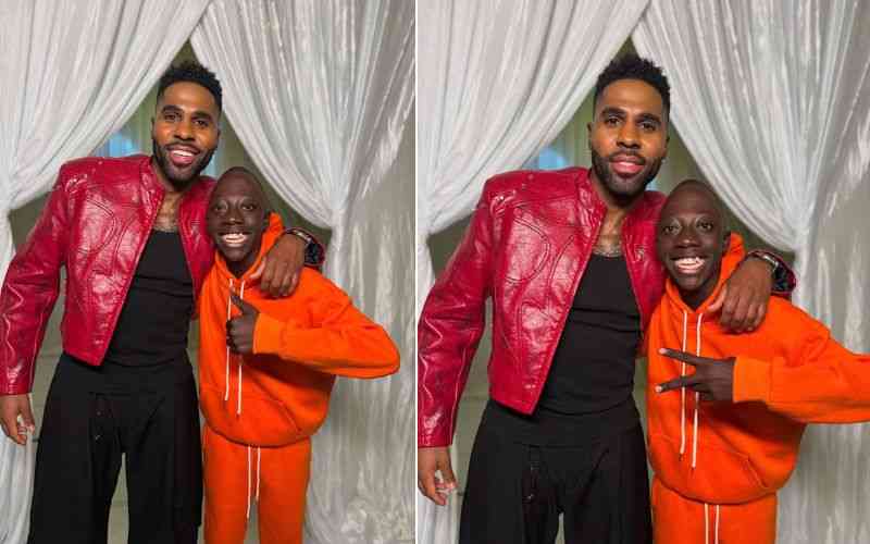 Yuzuye akanyamuneza amwita umuvandimwe ! Tengetenge yahuye na Jason Derulo