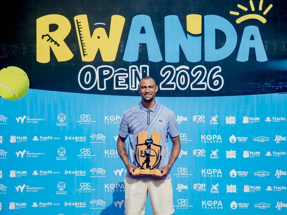 TENNIS: RWANDA OPEN M25 2026 Umufaransa Calvin niwe witwaye neza mu cyumweru cya mbere.