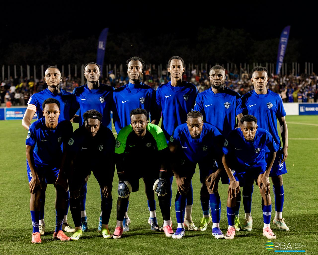 Abakinnyi 11 ba Gorilla FC babanje mu kibuga 