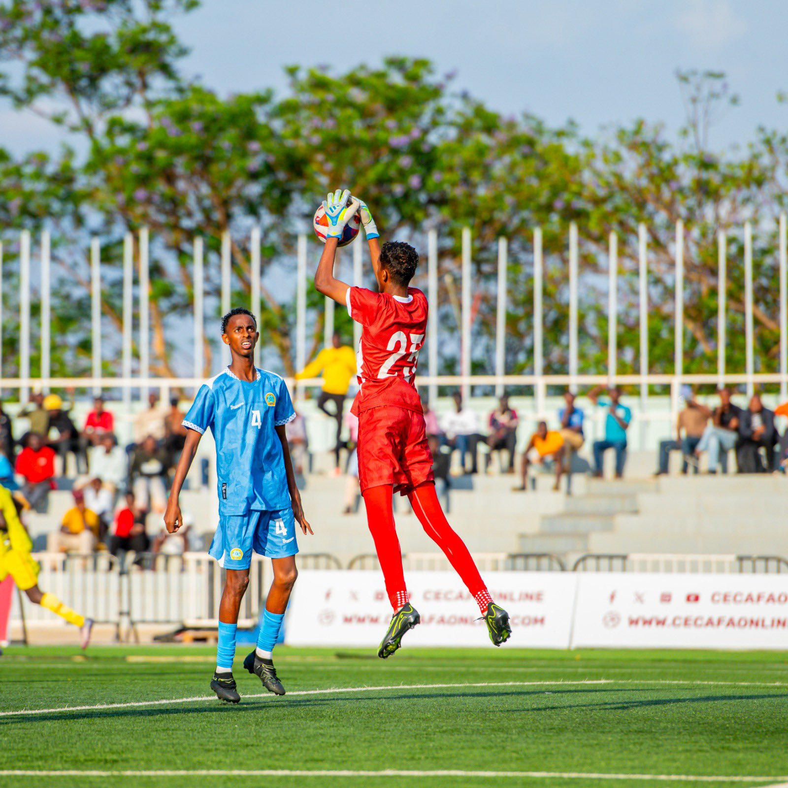 Umuzamu wa Somalia ari mu bazamu bitwaye neza