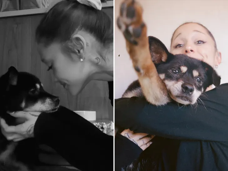 Umuhanzi Ariana Grande mu gahinda k’urupfu rw’imbwa ye Coco