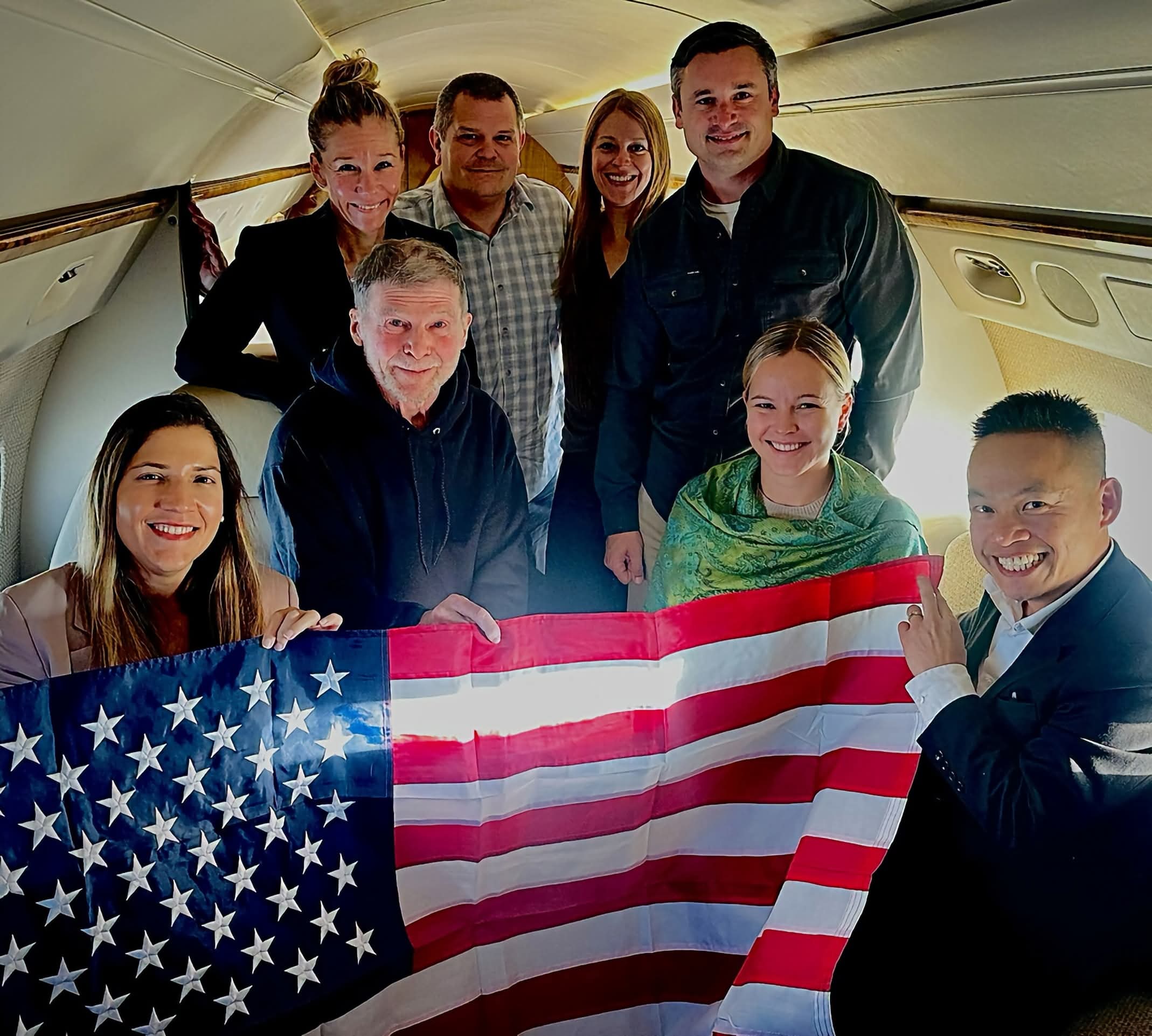 Stephen Hubbard After Released by Russia 
