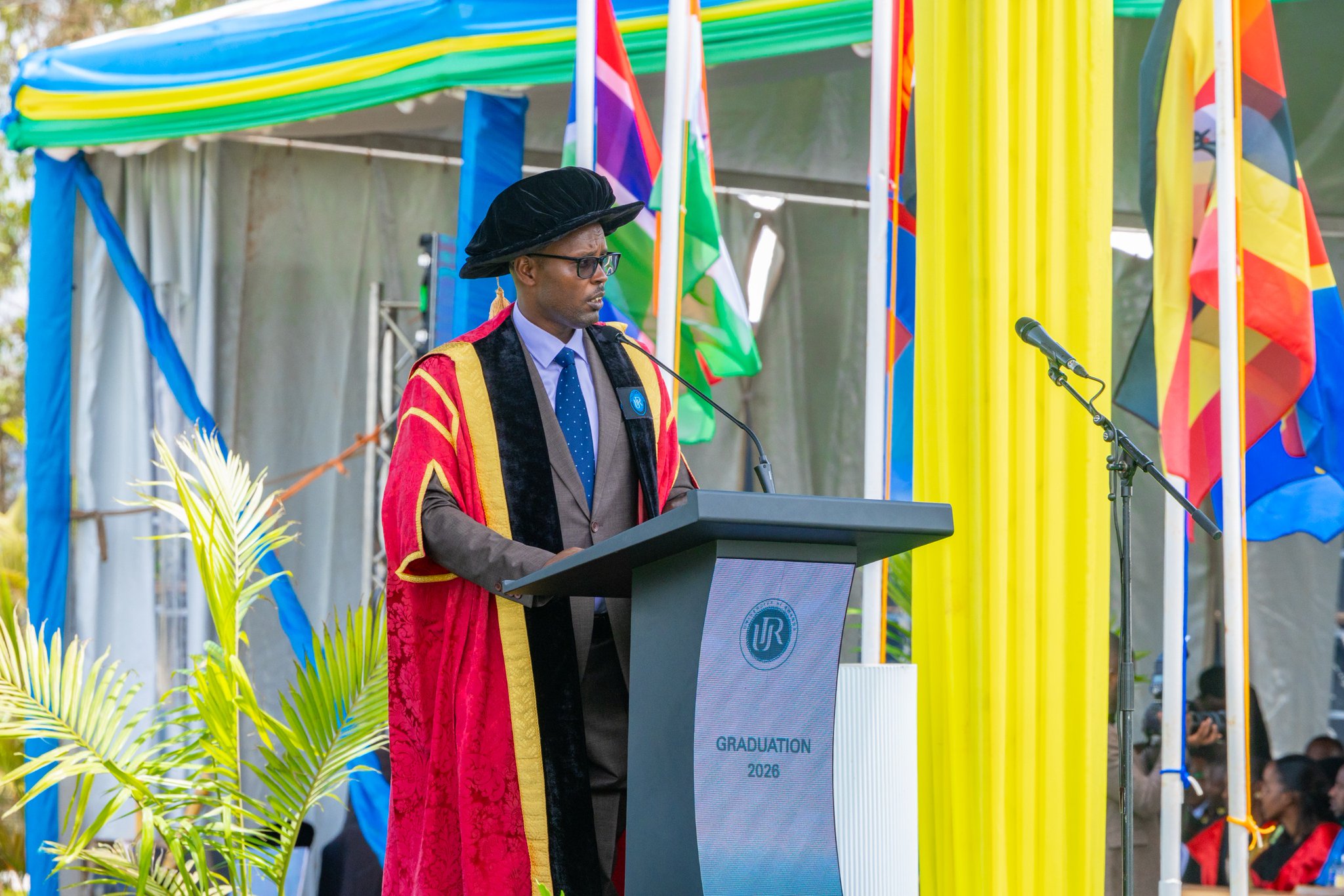 Vice Chancellor of University of Rwanda Prof KAYHURA  Didas