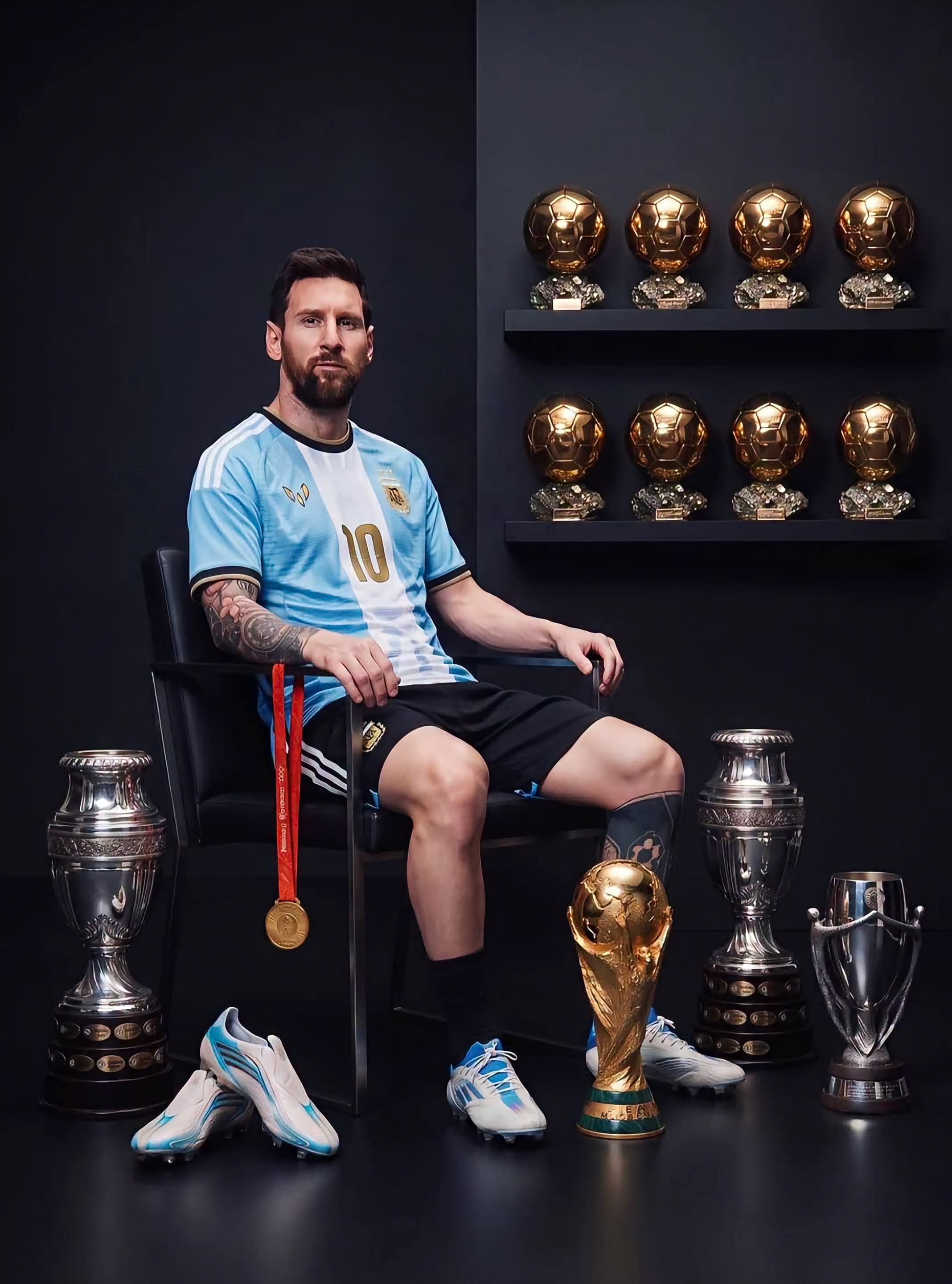 Lionel Messi Akomeje Kuba Isibaniro ry'Imidari Muri Ruhago y'Isi
