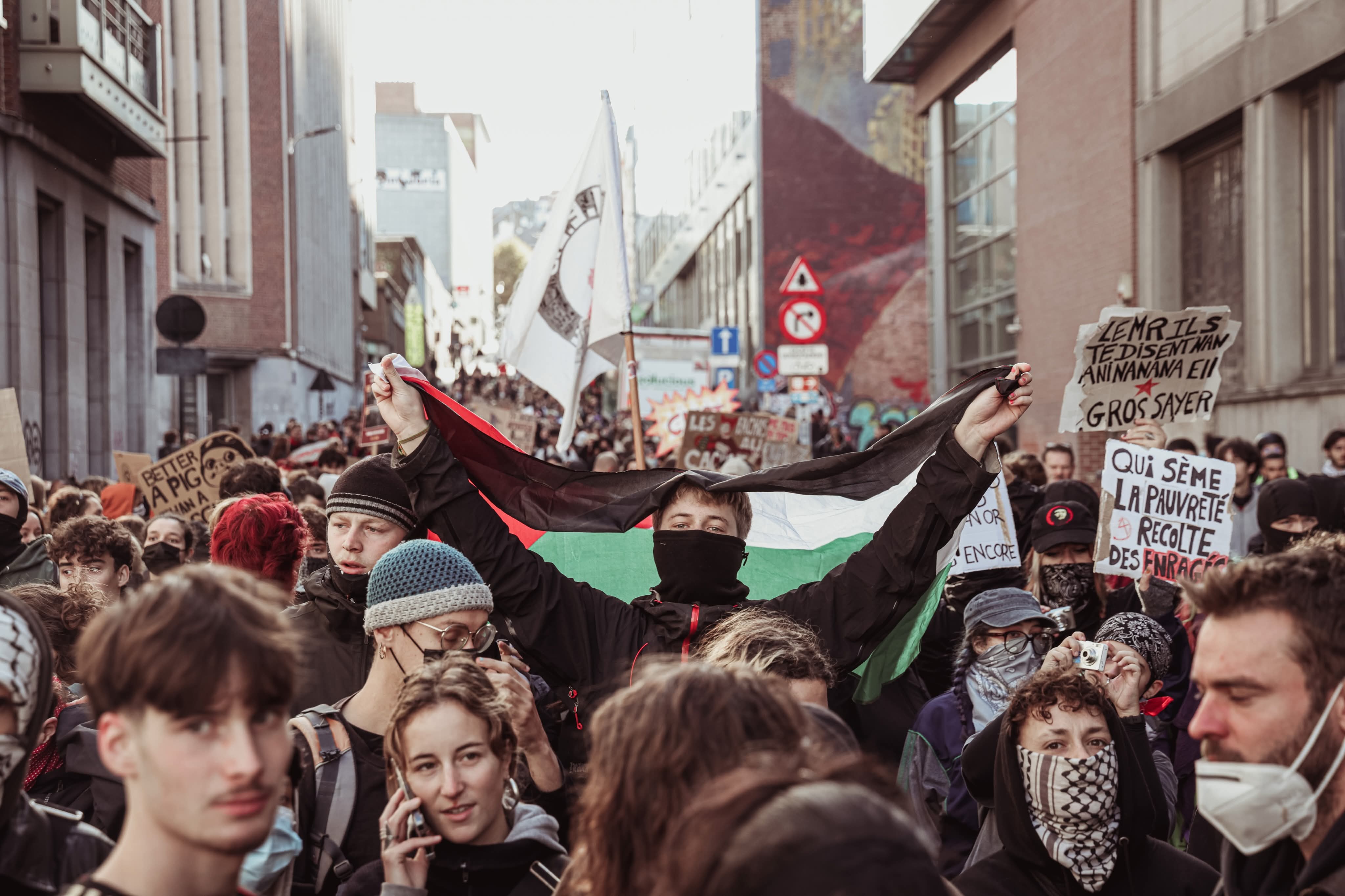 Belgium Protest 