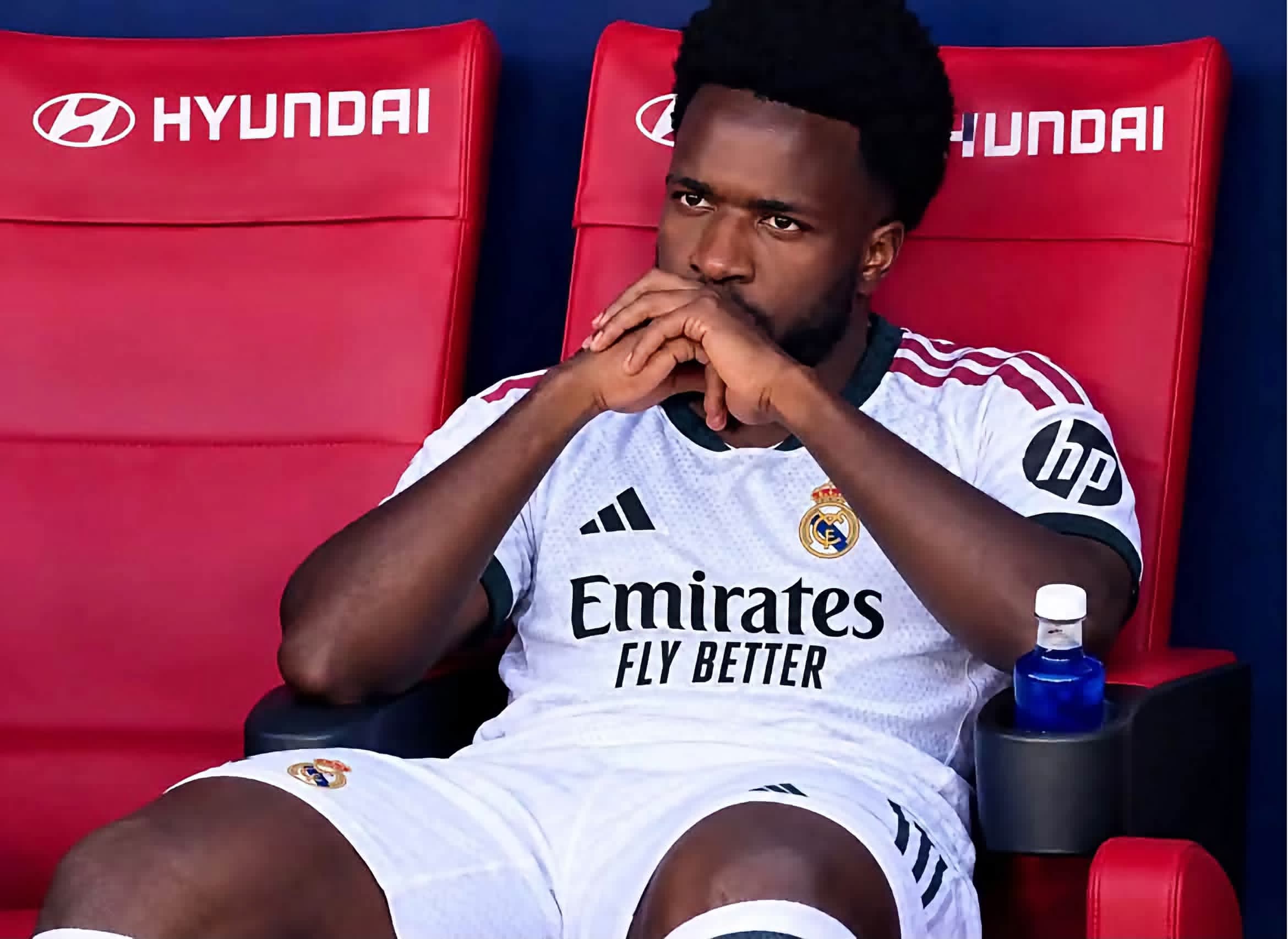 Vinicius Junior after surgery 